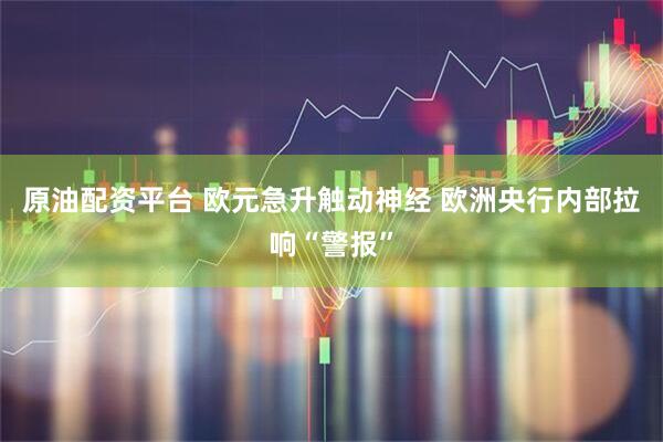 原油配资平台 欧元急升触动神经 欧洲央行内部拉响“警报”